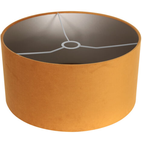 Steinhauer - lampenschirm - Shade - gold - veloursstoff - Ø 40cm