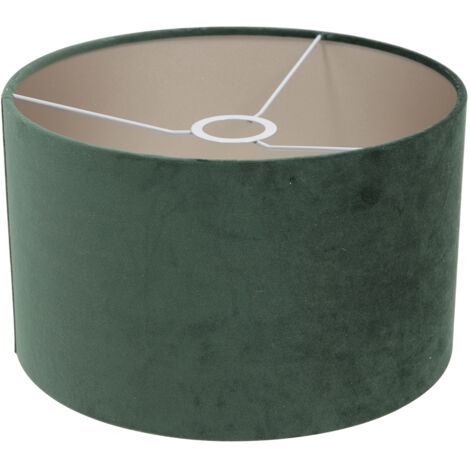 Steinhauer - lampenschirm - Shade - grün - veloursstoff - Ø 30cm