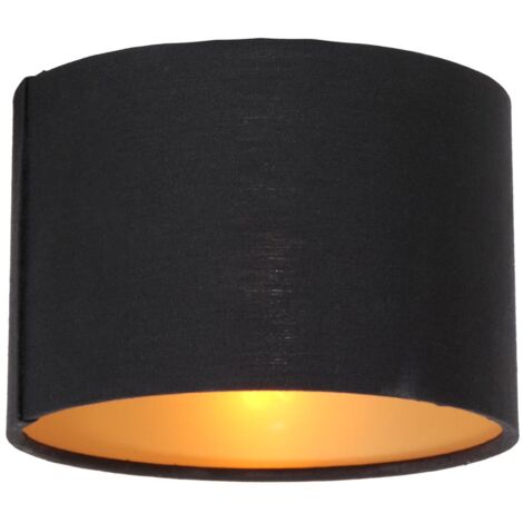 Steinhauer - lampenschirm - Shade - schwarz - leinen - Ø 13cm -