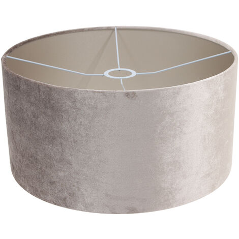 Steinhauer - pantalla de lámpara - Shade - plateado - velours