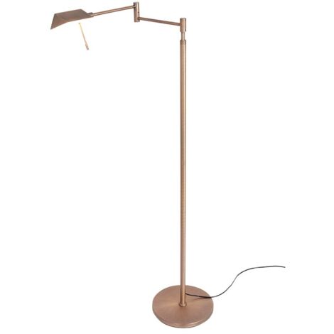 Steinhauer - stehlampe - Retina - bronze - glas metall -