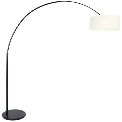 Steinhauer - stehlampe - Sparkled Light - schwarz - leinen metall