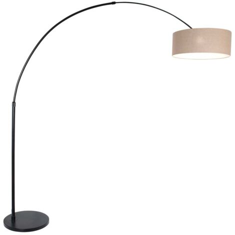 Steinhauer - stehlampe - Sparkled Light - schwarz - metall stoff
