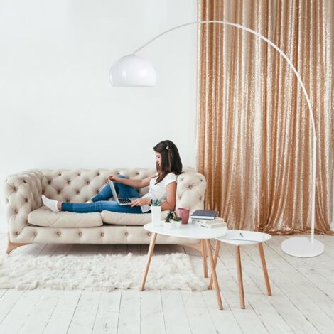 Steinhauer - stehlampe - Sparkled Light - weiß - kunststoff