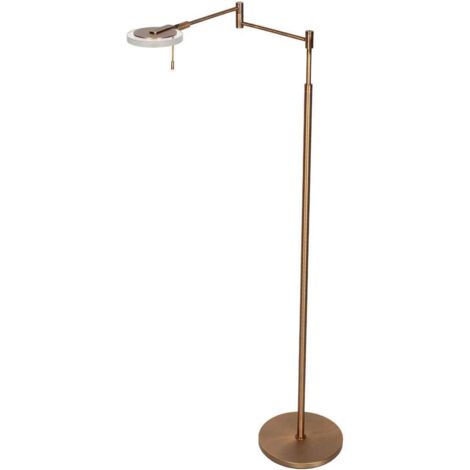 Steinhauer - stehlampe - Turound - bronze - glas metall -