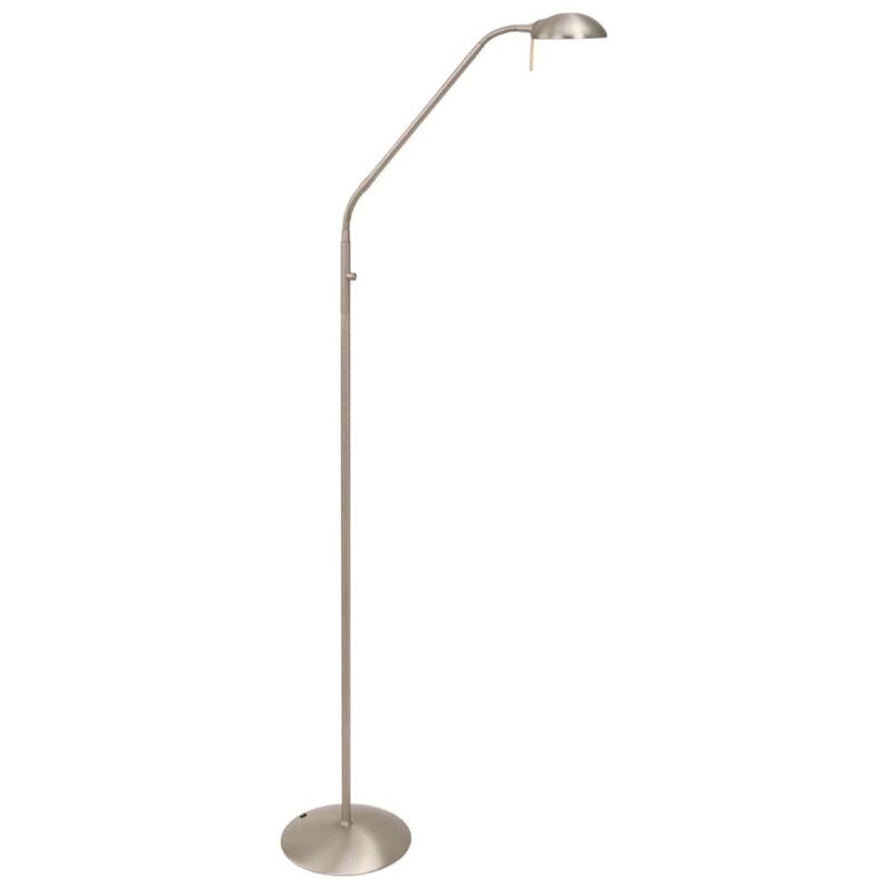 Steinhauer - Mexlite - Stehlampe - Biron - Stahl - Glas Metall - Designlampe -