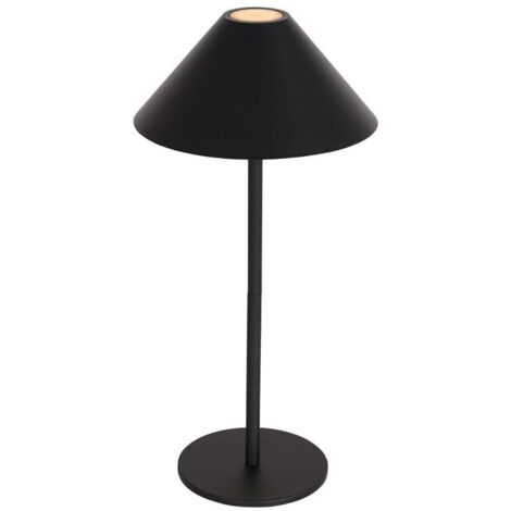 Steinhauer - tischlampe - Ancilla - schwarz - kunststoff metall -