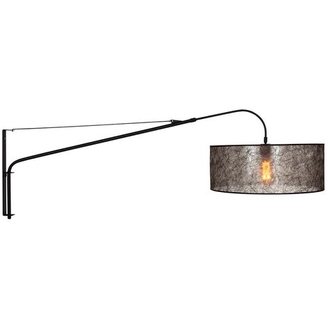 Steinhauer - wandleuchte - Elegant Classy - schwarz - metall