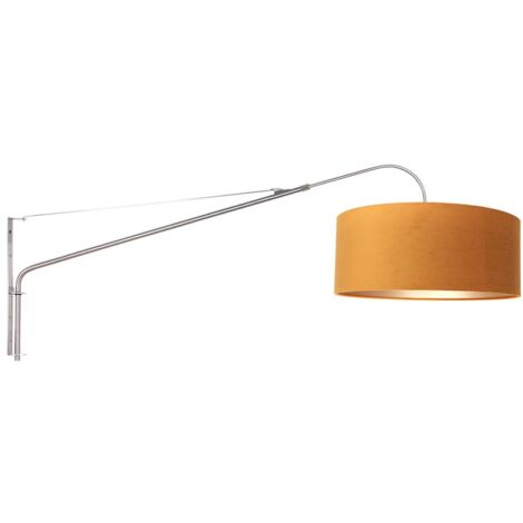 Steinhauer - wandleuchte - Elegant Classy - stahl - metall stoff