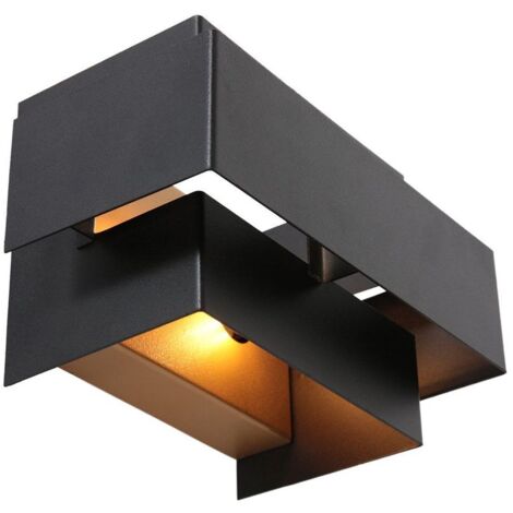 Steinhauer - wandleuchte - Muro - schwarz - metall - designlampe