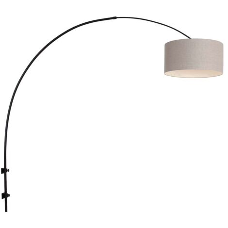 Steinhauer - wandleuchte - Sparkled Light - schwarz - metall