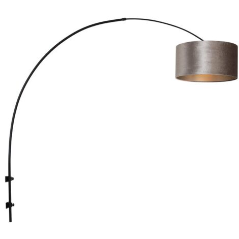 Steinhauer - wandleuchte - Sparkled Light - schwarz - metall