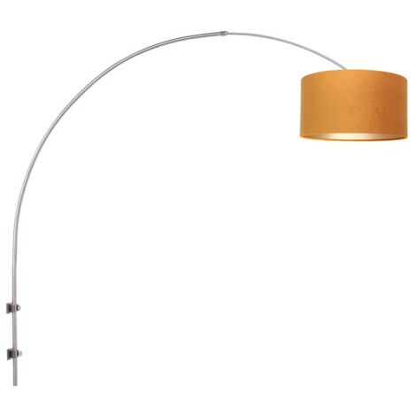 Steinhauer - wandleuchte - Sparkled Light - stahl - metall stoff
