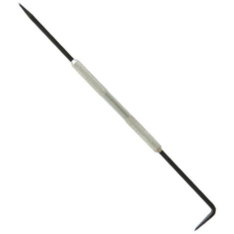 STEINLE R40 Puntale da disegno in metallo duro 250 mm dritto/punta curva a 90° con pezzo zigrinato. Prezzo promozionale valido fino al 31.05.2024. Solo finché le scorte sono sufficienti