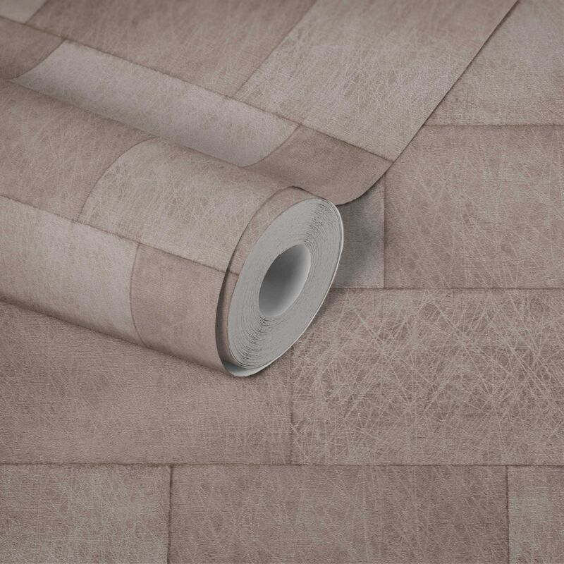 A.s. Creations A.s.creations - A.s. Creation Titanium 3 382013 Vliestapete Steinoptik 0.53 M X 10.05 M Braun