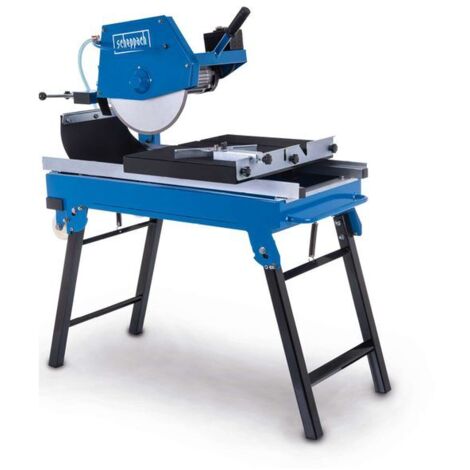 Steintrennmaschine HSM4000 Scheppach - 800mm Schnittlänge 110mm Schnitthöhe Wasserpumpe & Anschlag