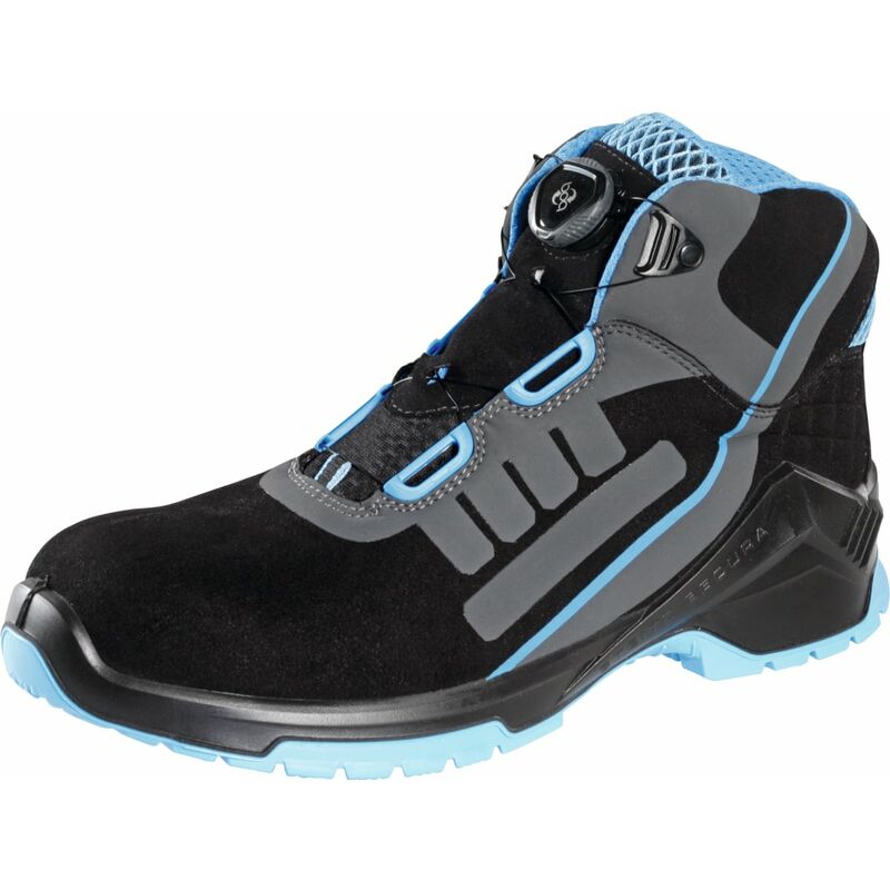 Steitz Secura - Stivale con lacci nero/blu vd pro