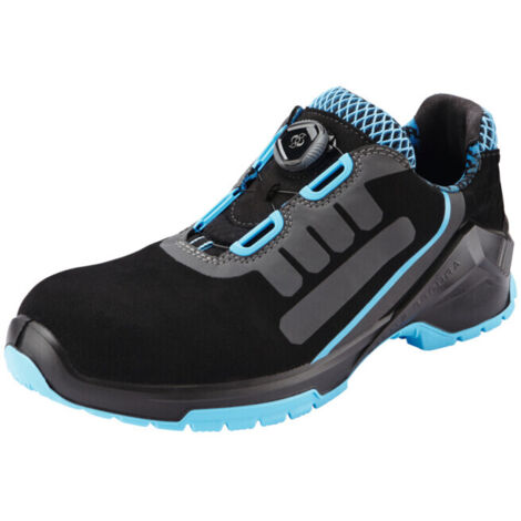 Steitz Secura Chaussures basses noires/bleues VD PRO 1500 ESD, S2 NB BOA, Pointure UE: 43