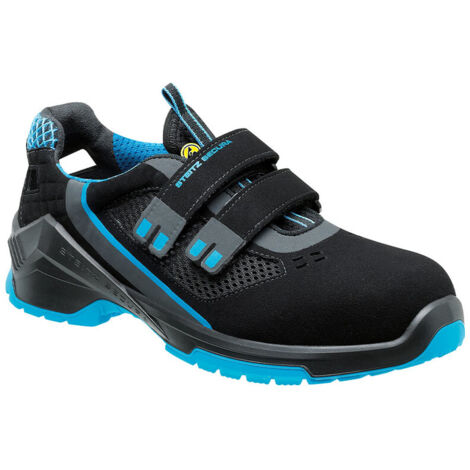 Steitz SECURA Sandale schwarz/blau VD PRO 1000 ESD, S1 NB, EU-Schuhgröße: 37