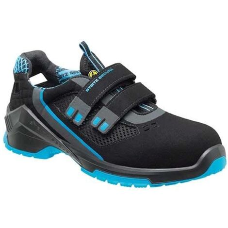 Steitz Secura Sicherheitssandale VD 1000 SST S1 ESD SRC DGUV Gr.48/49 schwarz/blau