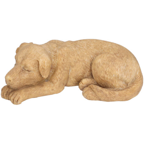 Stèle Commémorative pour Chien Chat en Résine Imitation Pierre - Décoration Jardin Pelouse Extérieur - Modèle C Sable