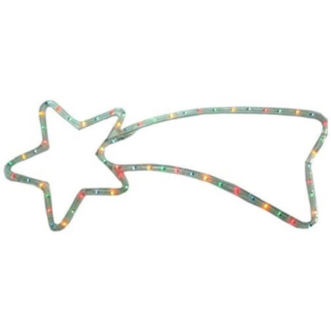 Stella Comete Luminosa 65 X 30 Cm Light Incandescence Multicolor For External Use
