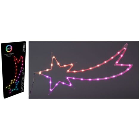 Stella di Natale BASIC & CO RGB 25 x 0,6 x 60 cm