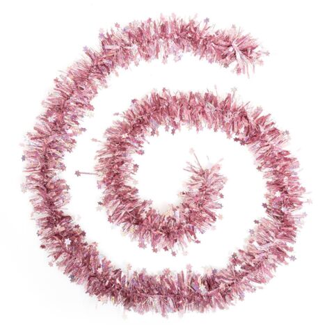 Stella di natale ghirlanda rosa laser 100x6x2m - Atmosphera créateur d'intérieur