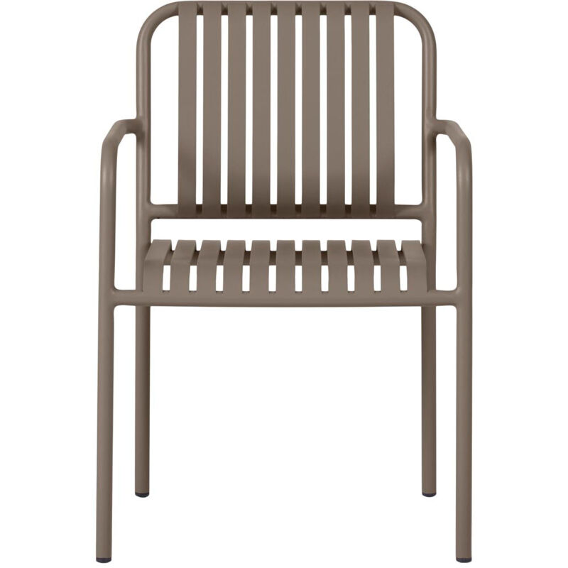 Ebuy24 Stella Gartenstuhl Stapelbar Nussbaum Dekor.