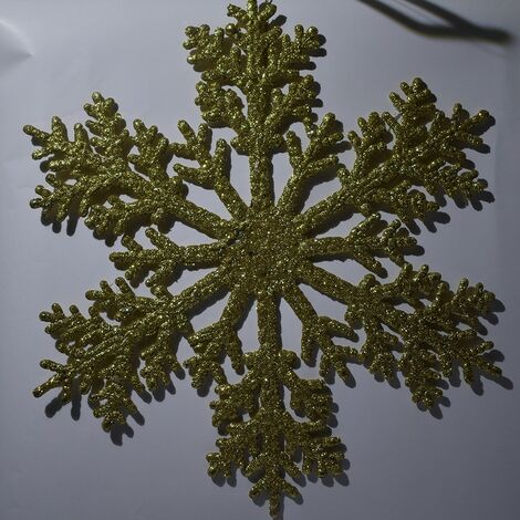 Stella in ORO Decorazioni natalizie addobbi palline per albero di natale grandi