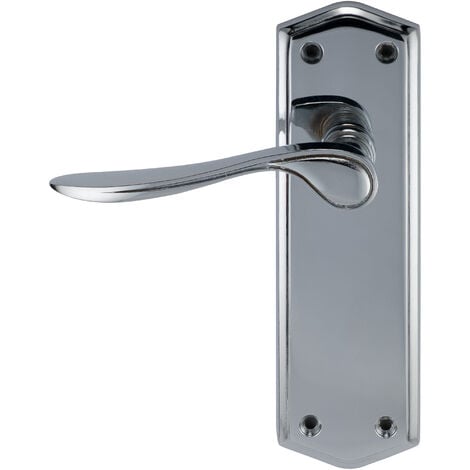 GEORGE BOYD Stellar Lever Latch Handle Set Polished Chrome