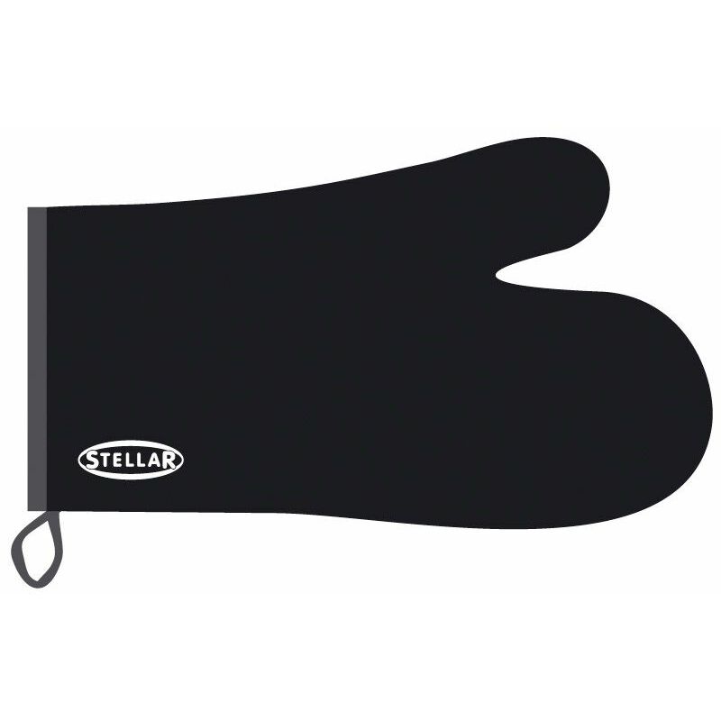 Oven Glove 31cm Black - STE02 - Stellar