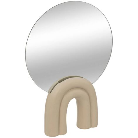 Stellspiegel Wavy bliss H.36cm Harz - Atmosphera créateur d'intérieur