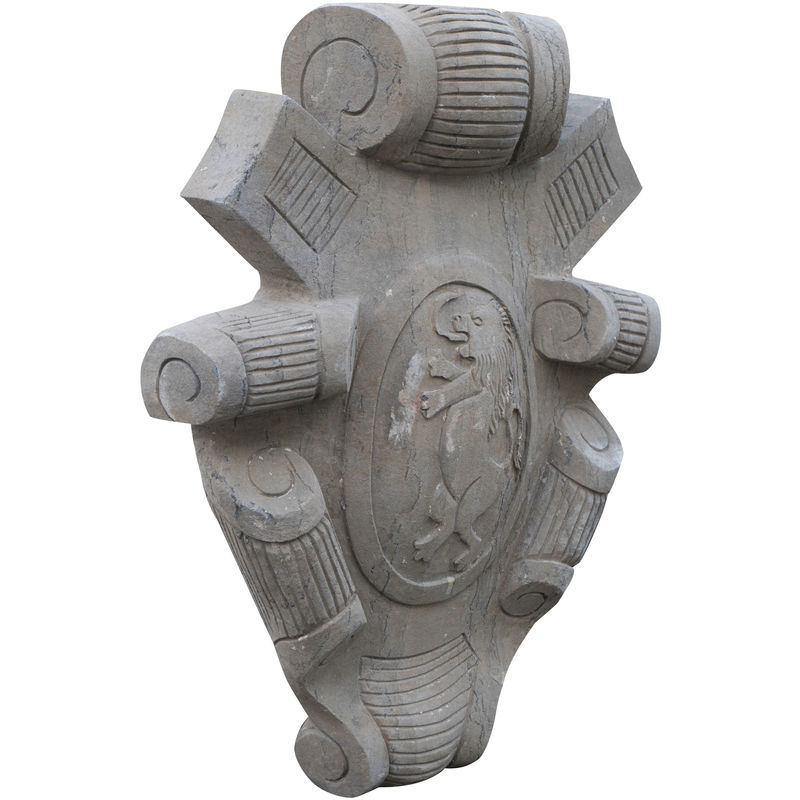 Image of Biscottini - Stemma in pietra L52xPR12xH65 cm