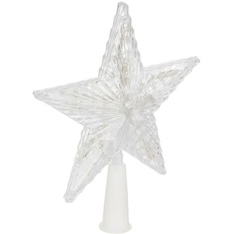 Stemma per abete da interno in plastica h27cm - Feeric lights & christmas