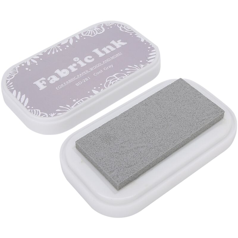 Image of Stempelkissen BD-281 in kühlem Grau – DIY-Zubehör für Stempel aus Gummi, Papier und Stoff