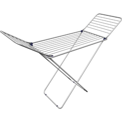 STENDIBIANCHERIA A CAVALLETTO TERSO CM.173x56x91 h TOTALE 20MT DI FILO