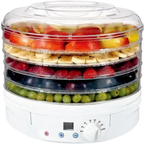 Stendibiancheria Digitale per Alimenti con Diametro di 230-260 cm, Reber, 5 Scomparti