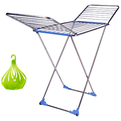 Stendibiancheria Gimi Tempo Grigio Alluminio 168 x 56 x 117 cm