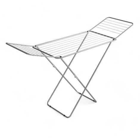 Stendibiancheria in acciaio verniciato con prolunghe ribaltabili 18 metri da stendere dimensioni 180x55x93 cm