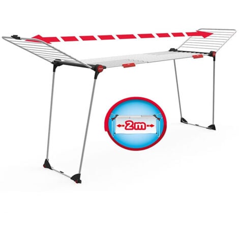 Stendibiancheria per 2/3 lavatrici di bucato da stendere IDEALE PER LE LENZUOLA  telescopico estensibile 30 metri di stendituravileda Infinity Flex XXL