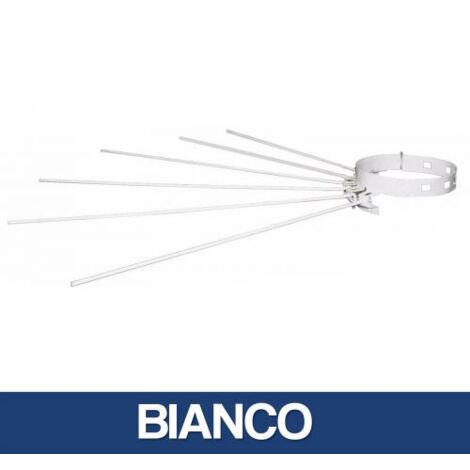 Stendibiancheria Per Tubo Stufa Universale Bianco