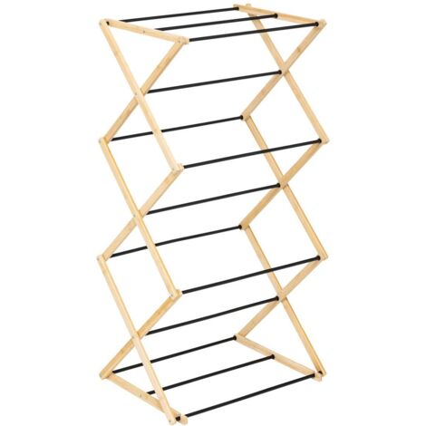 Stendibiancheria pieghevole a fisarmonica 106x56cm - 5five