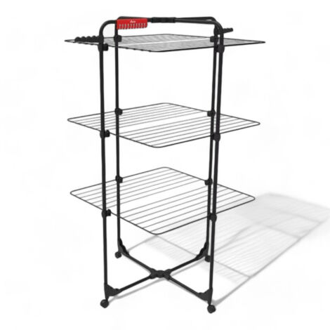 Stendibiancheria verticale in acciaio Mixer 3 Ultimate 131x71x93 cm