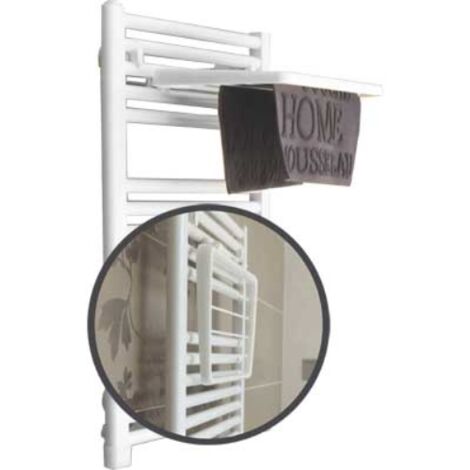 Stendino per termoarredo richiudibile 330 x 490 x 4 mm bianco  Pika'