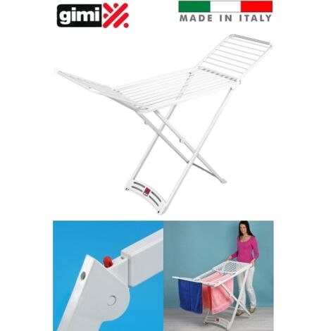 Stendino/Stenditore/Stendibiancheria in resina pieghevole Gimi - Zaffiro