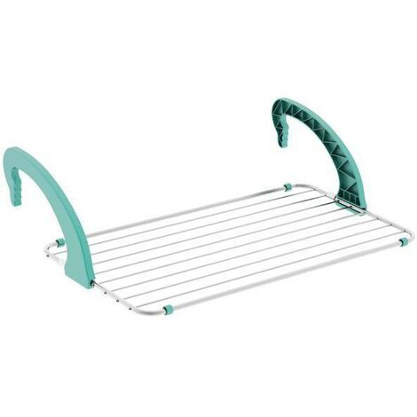 SJAPEX Stendibiancheria Da Balcone Esterno, Appendiabiti A 5 Aste Con  Rotelle, Acciaio Inox Stendibiancheria Da Pavimento, Stendibiancheria  Estensibile Per 240cm : : Casa e cucina