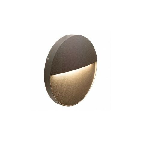 Step-Marker 6W Led 4000K Geo Runde Kaffeelinie