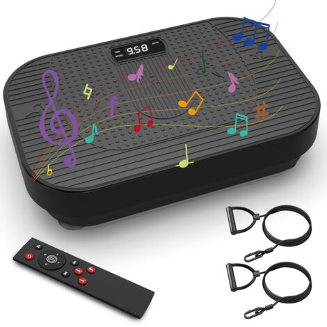 Step-Plateforme-vibrante-avec-musique-BT-secouant-corps-entier-fitness-maison-47,8 x32,2x11,5cm
