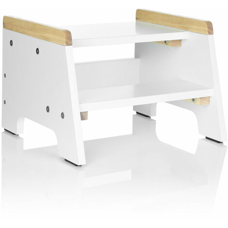Step Stool The Original (White/Pine)